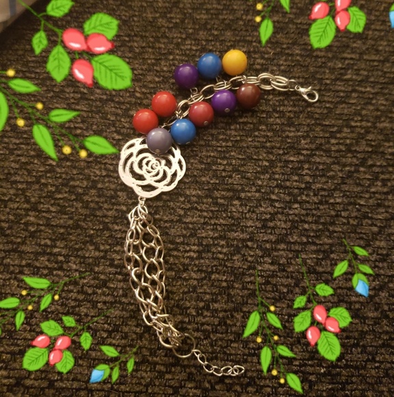 HANDCRAFTED HANDMADE GENUINE WHITE GOLD BRACEL - Picture 2 of 3